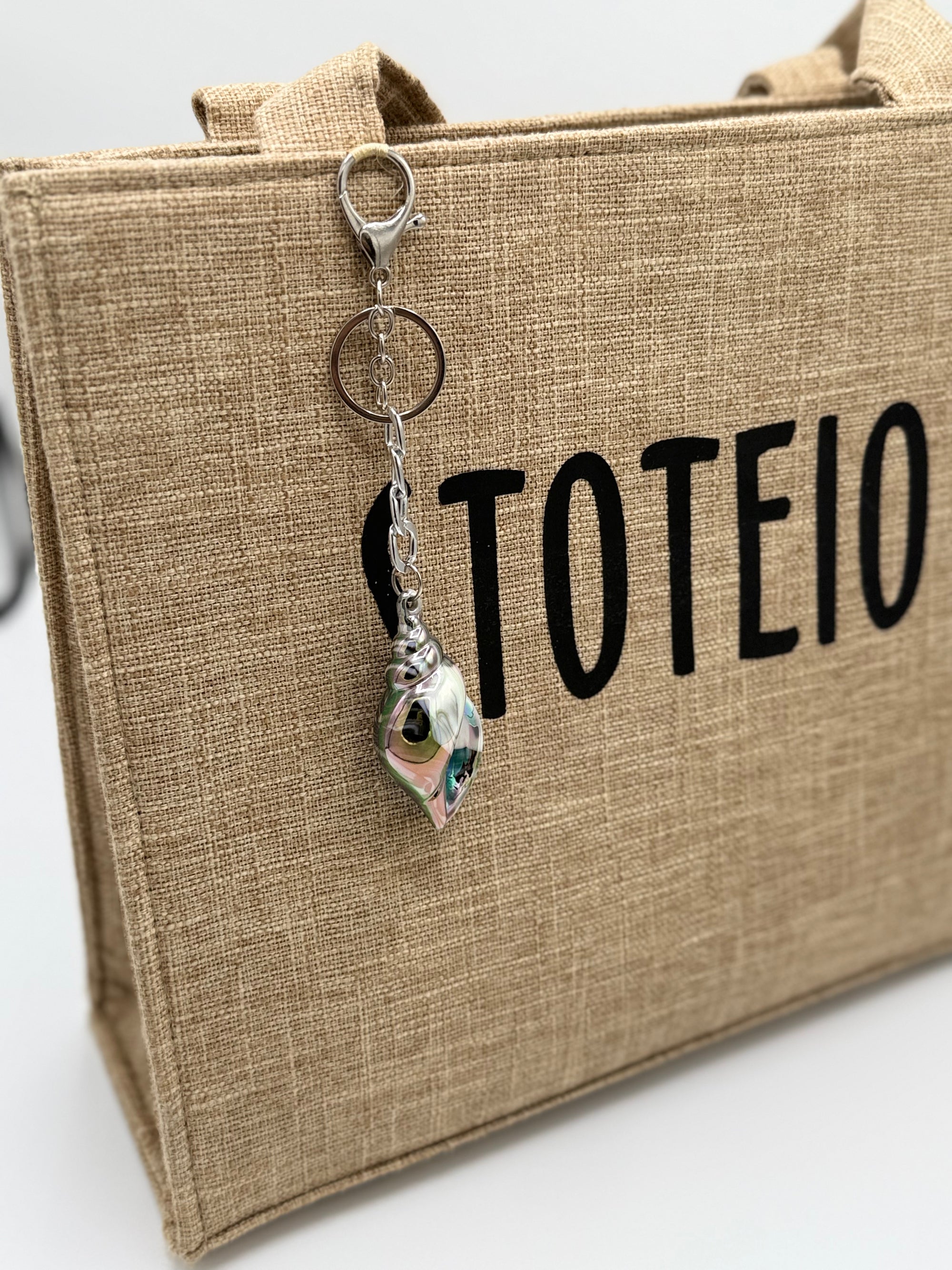 Shell Luxe Bag Charm