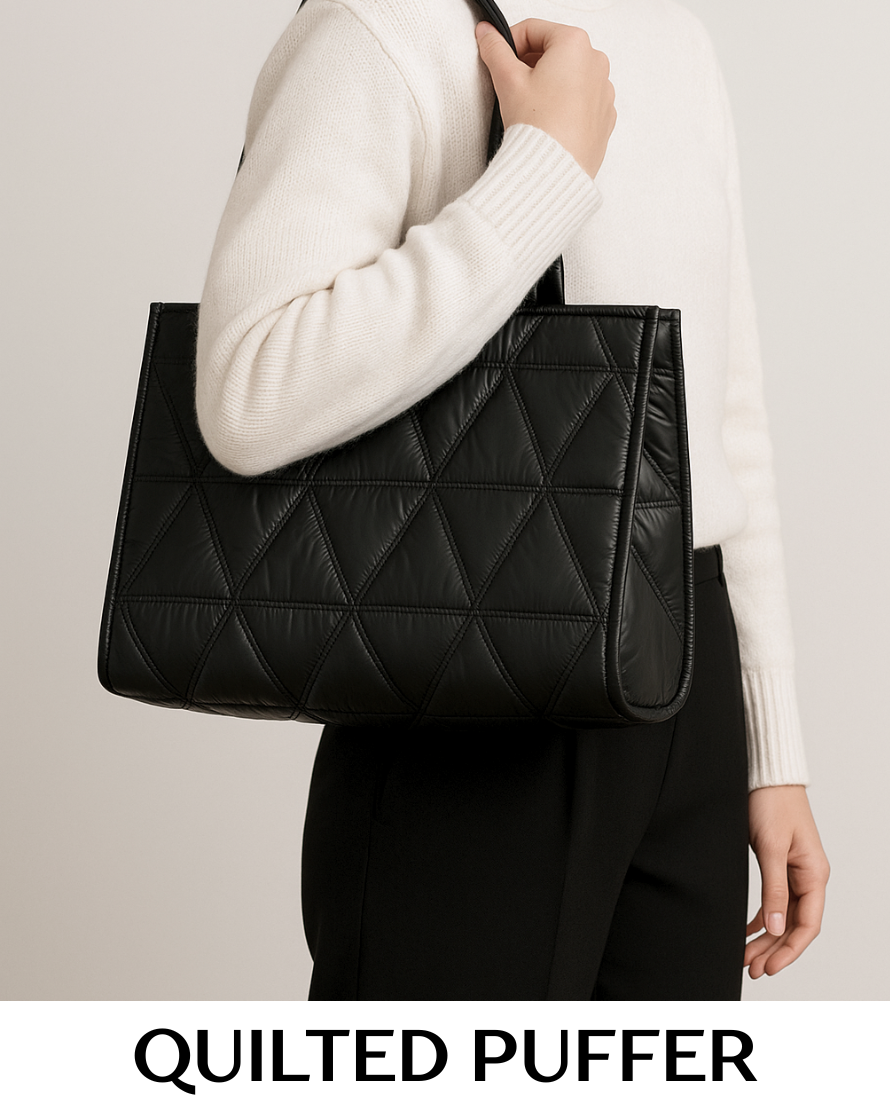 Quilted Puffer Bags