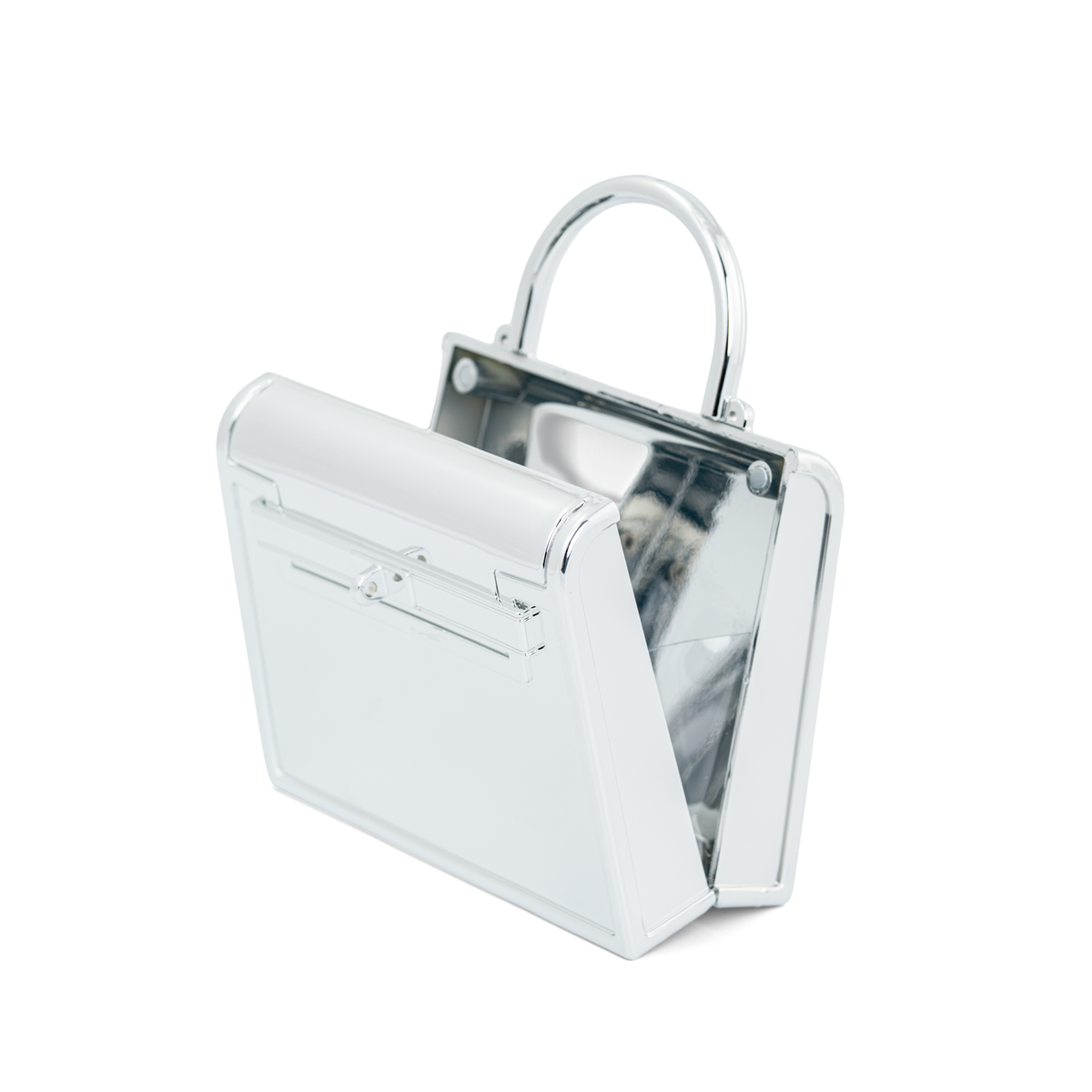Mini Glossy Quartz Clutch Bag