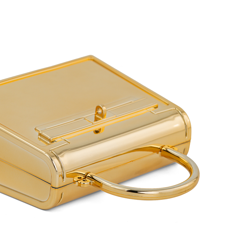 Mini Glossy Quartz Clutch Bag