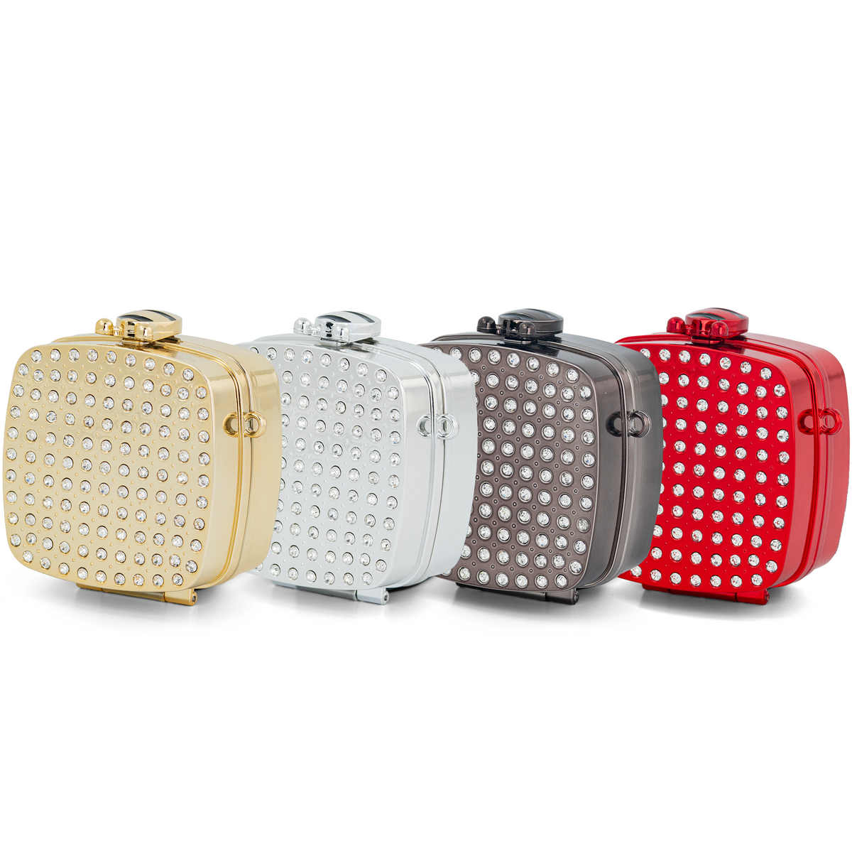 Mini Rhinestone Clutch Bag
