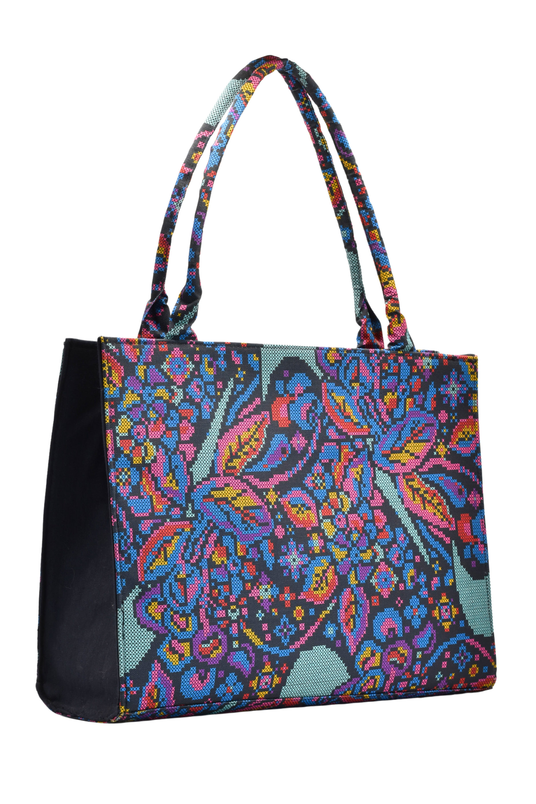 Stoteio Ethnic Canvas Tote Bag (CT-09)