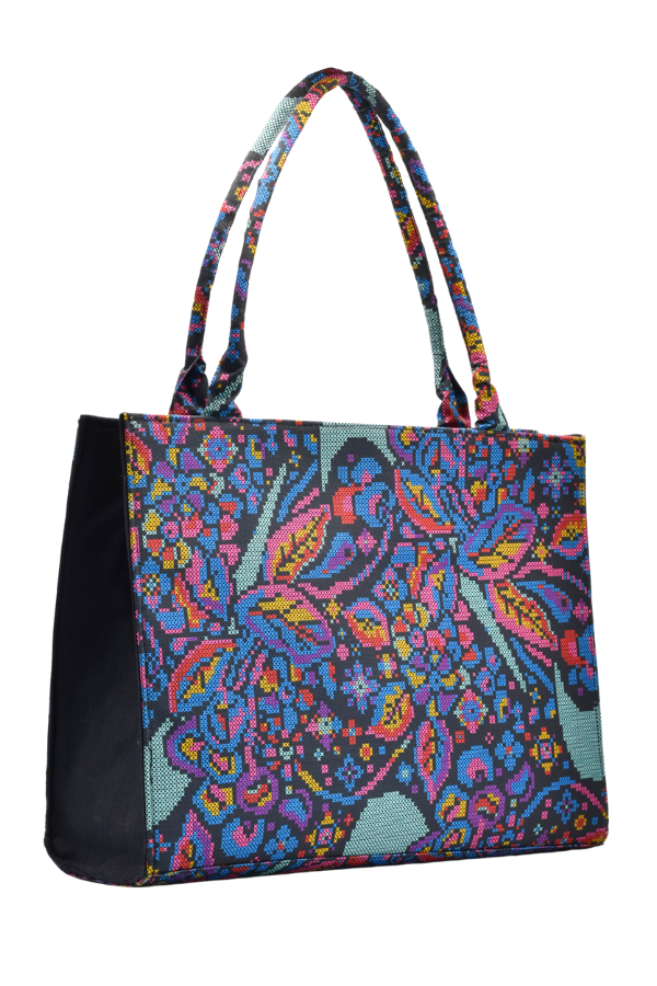 Stoteio Ethnic Canvas Tote Bag (CT-09)