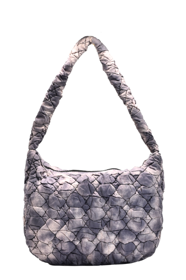 Tie and Dye Puffer Tote Bag
