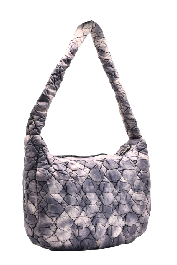 Tie and Dye Puffer Tote Bag
