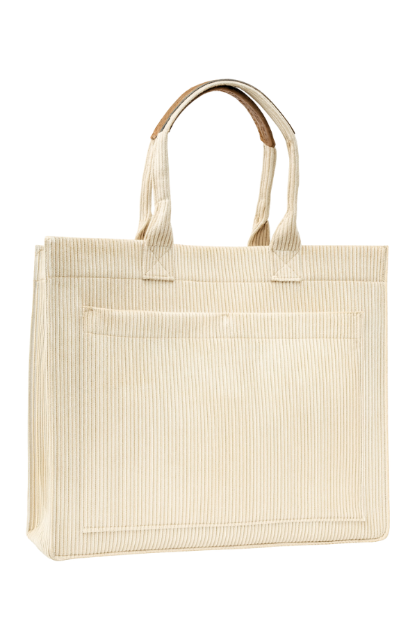 Corduroy Tote Bag