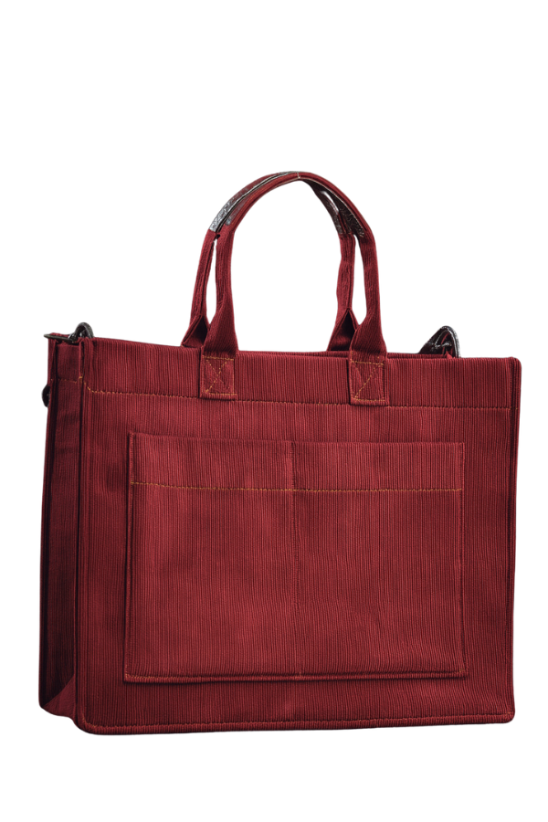 Corduroy Tote Bag