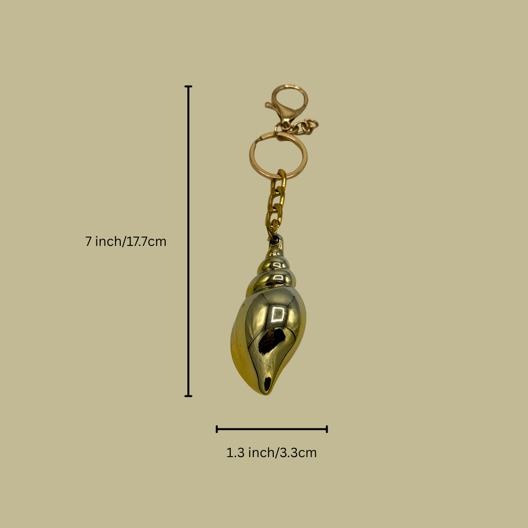 Shell Luxe Bag Charm