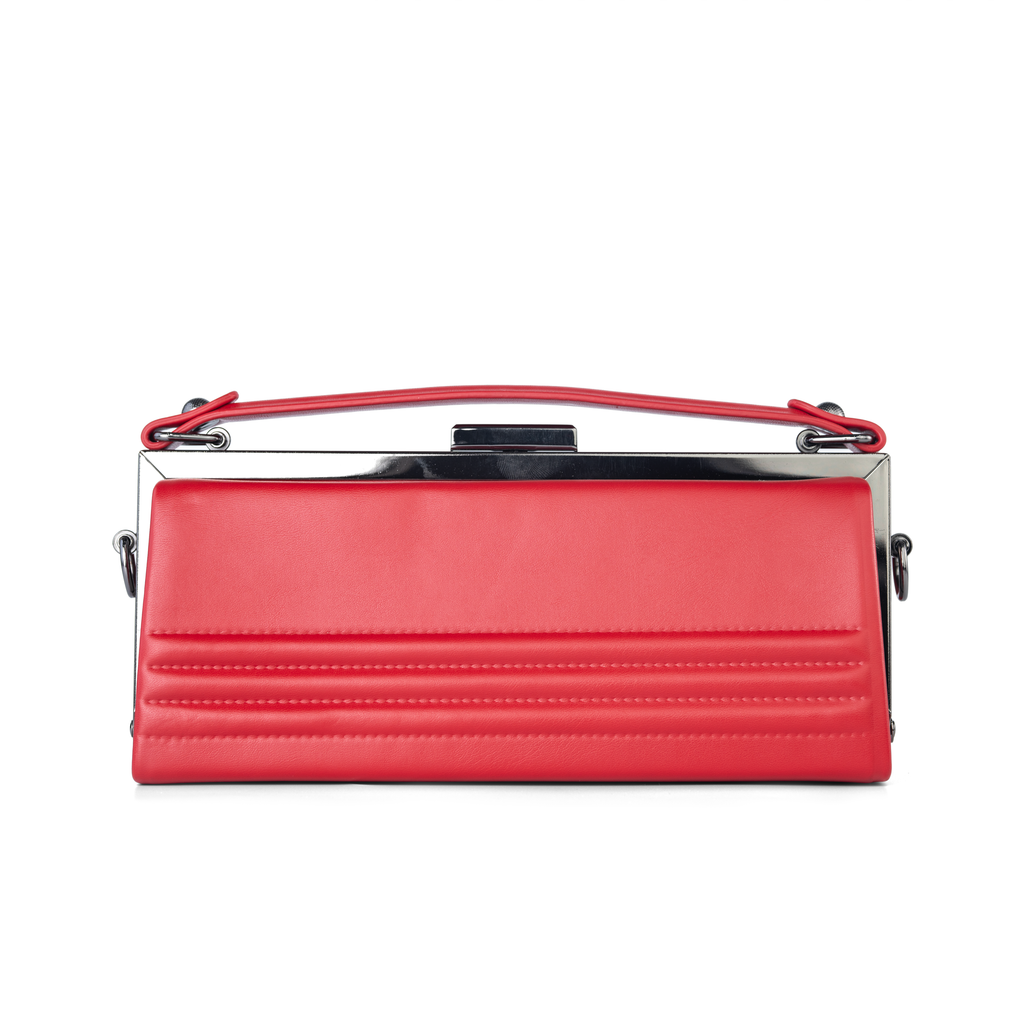 Top Handle Pleated Bag