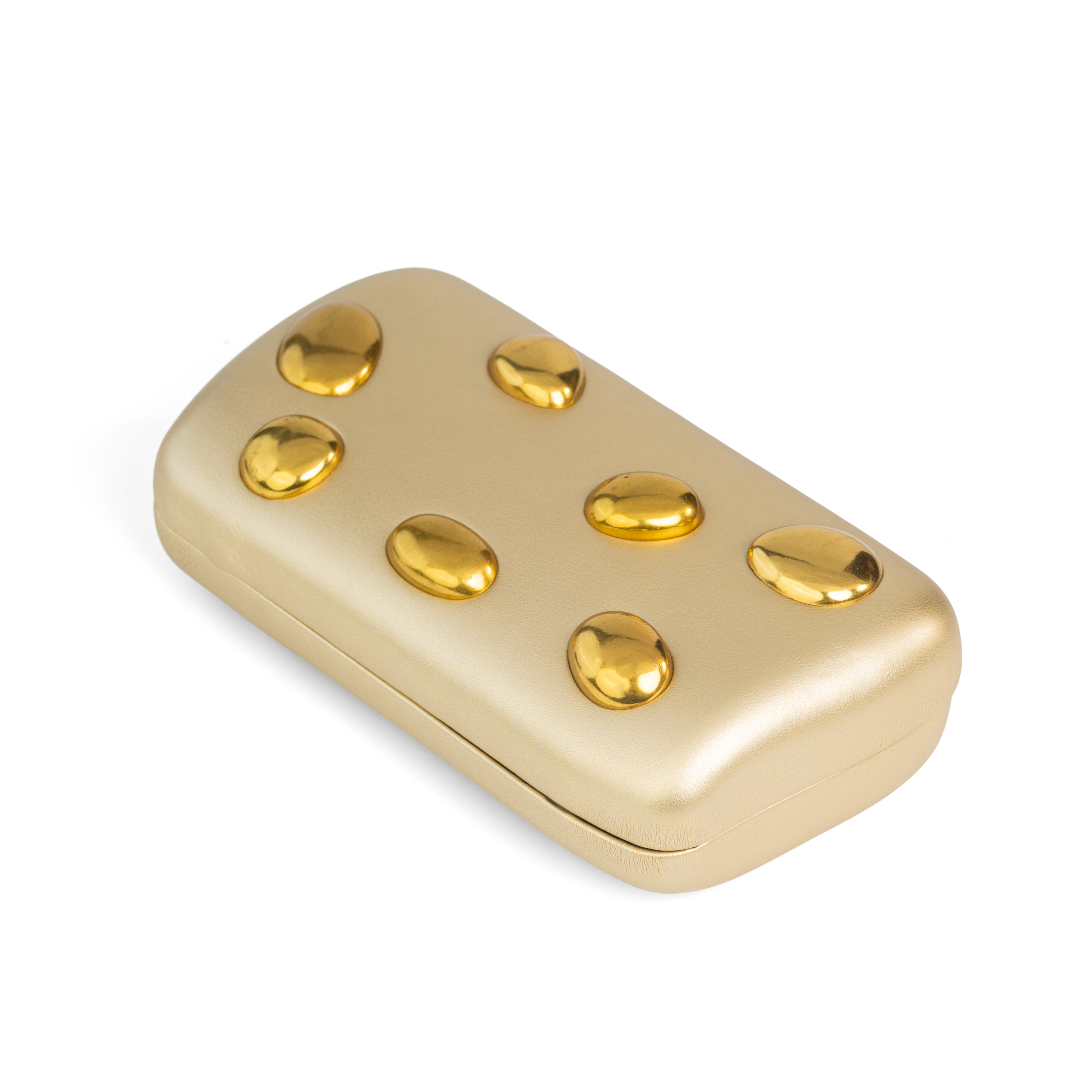 Matte Luxury Jewel Clutch Bag