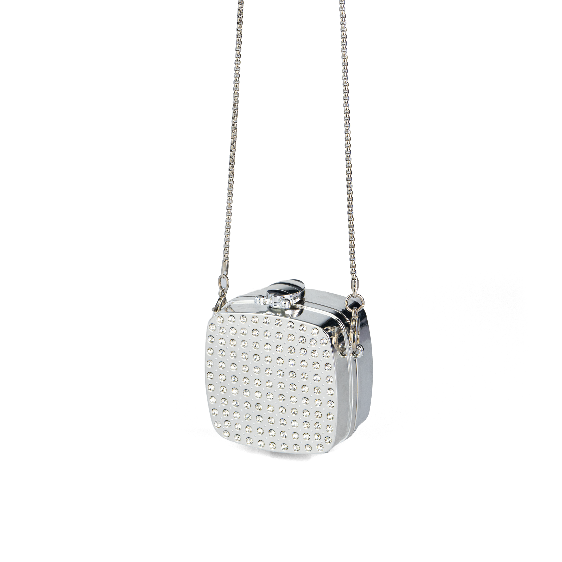Mini Rhinestone Clutch Bag