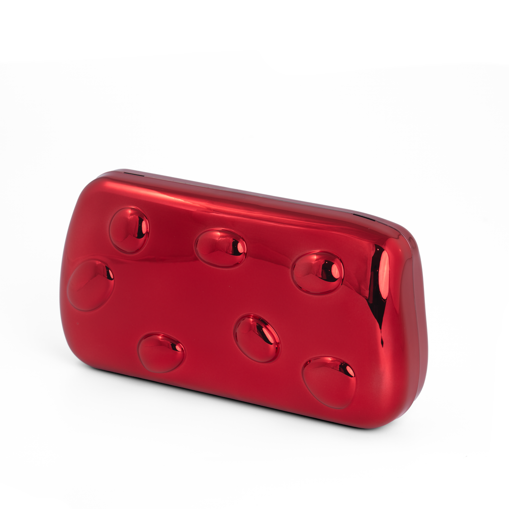 Glossy Luxury Jewel Clutch Bag