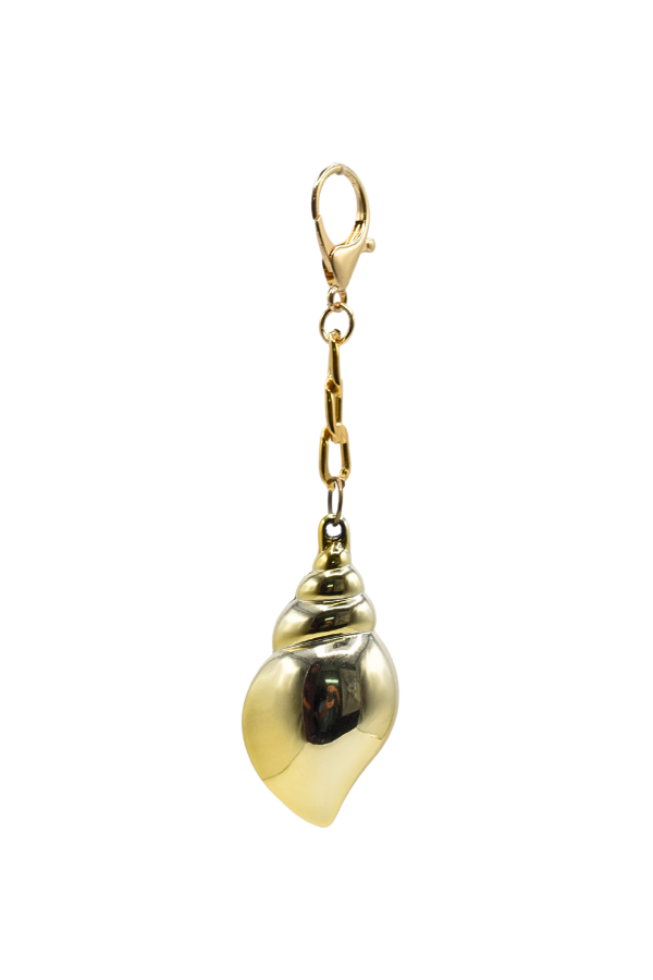 Shell Luxe Bag Charm