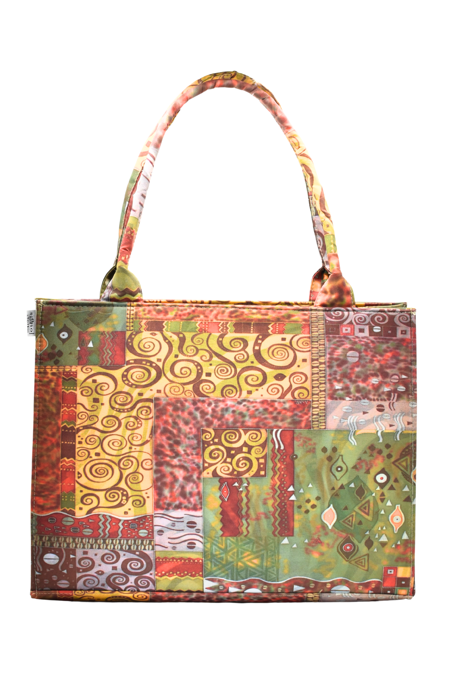 Mosaic Canvas Tote Bag (CT-24)