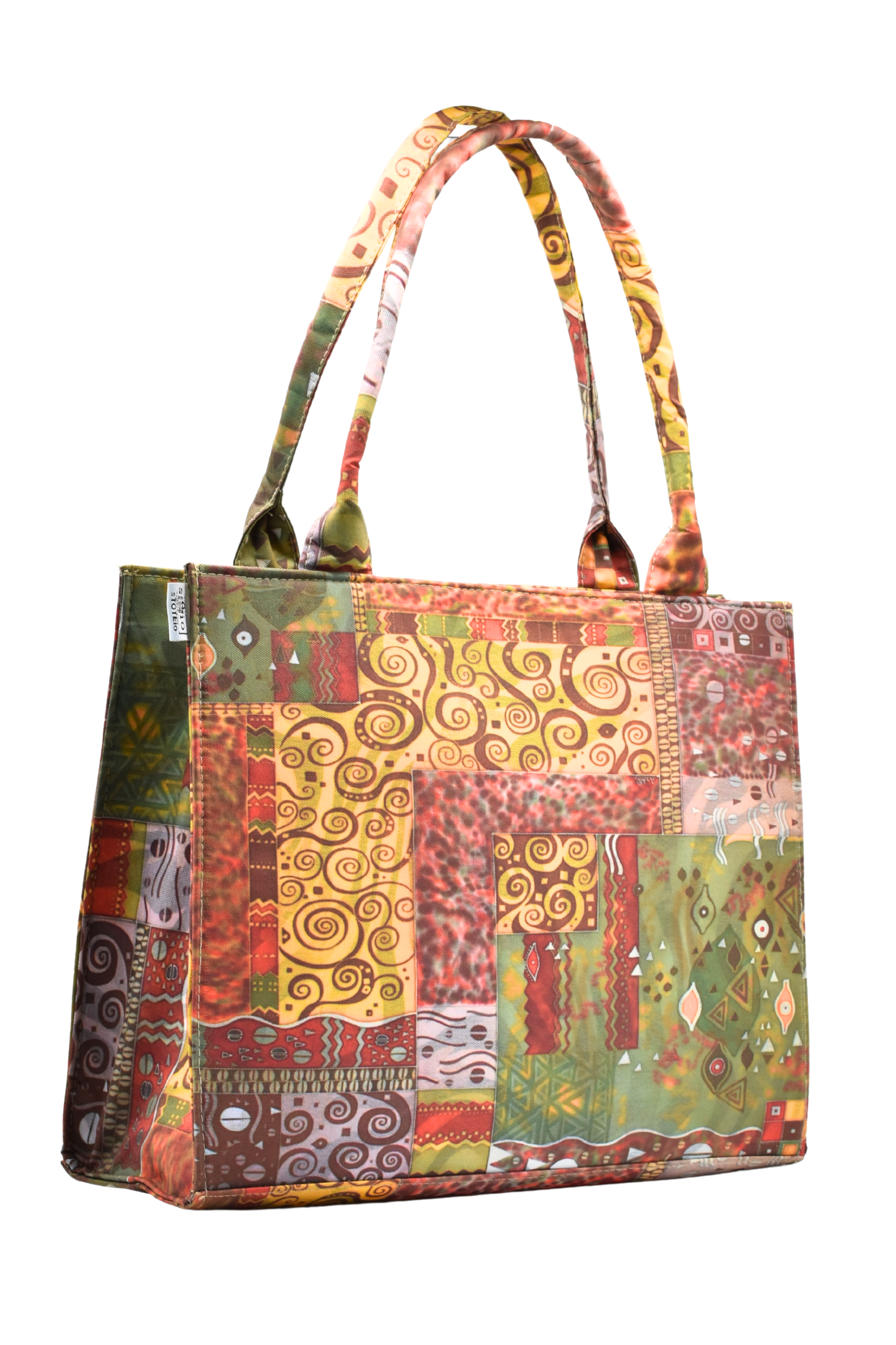 Mosaic Canvas Tote Bag (CT-24)