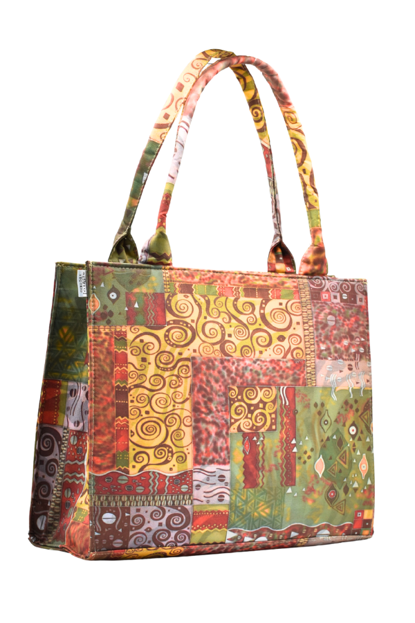 Mosaic Canvas Tote Bag (CT-24)