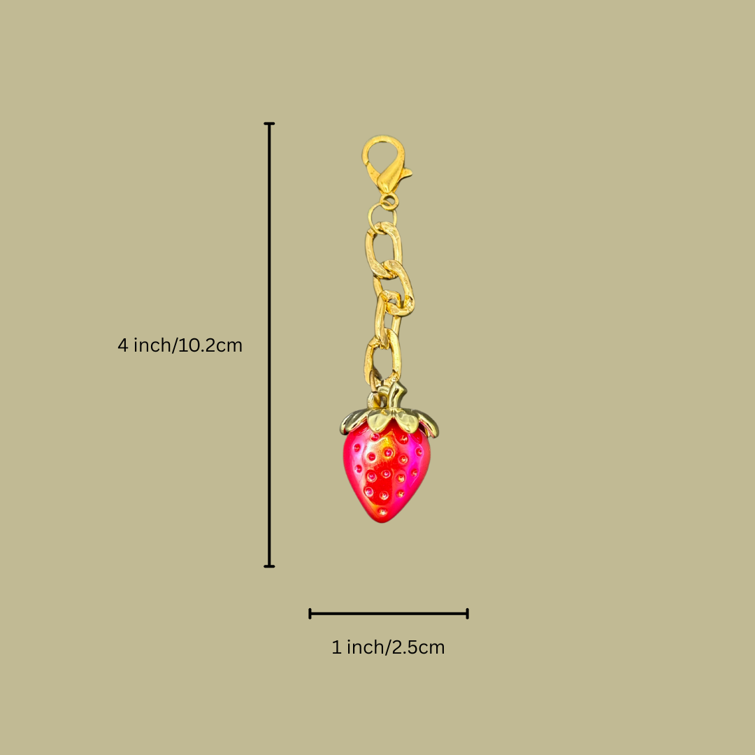 Small Strawberry Charm