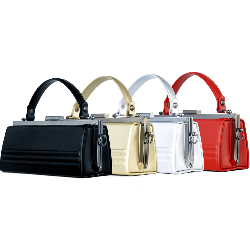 Top Handle Pleated Bag