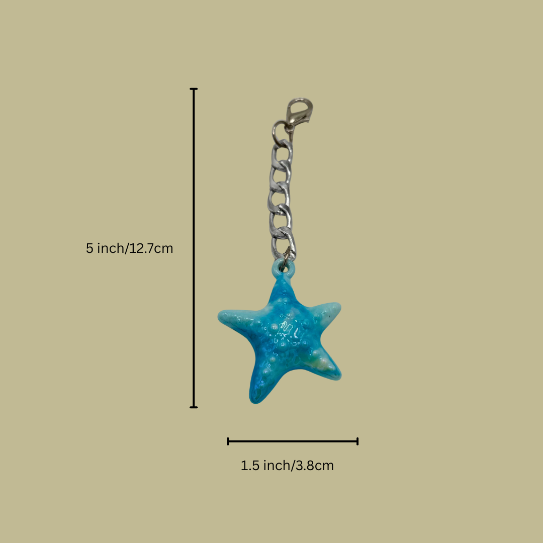 Glossy Starfish Charm