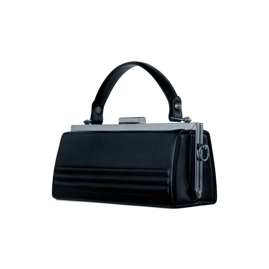 Top Handle Pleated Bag