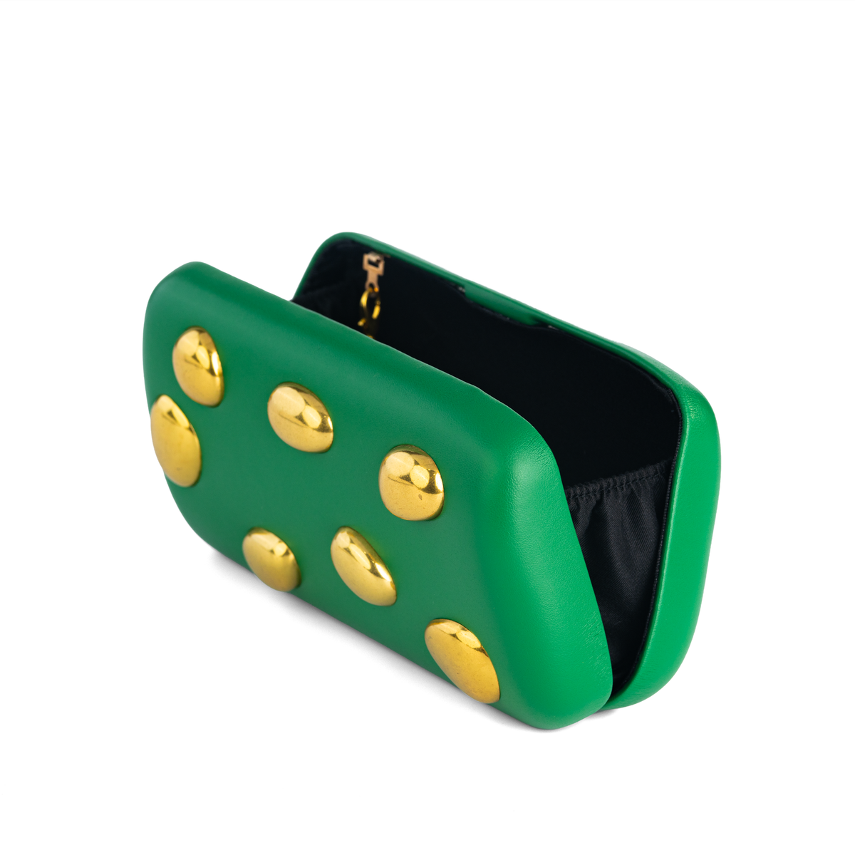 Matte Luxury Jewel Clutch Bag