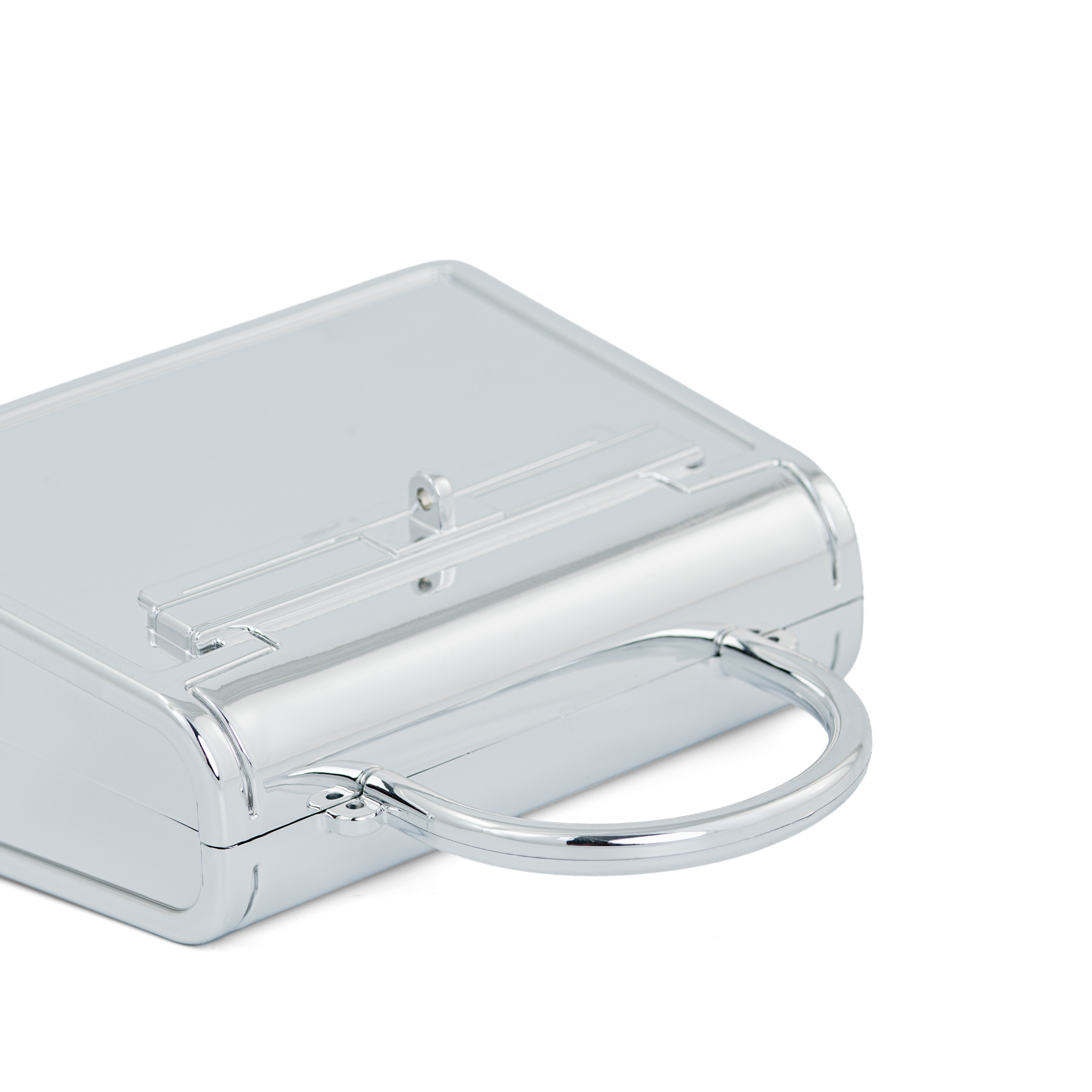 Mini Glossy Quartz Clutch Bag
