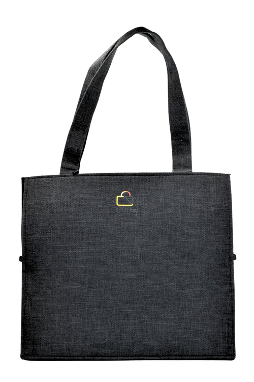 Black Urban Tote Bag