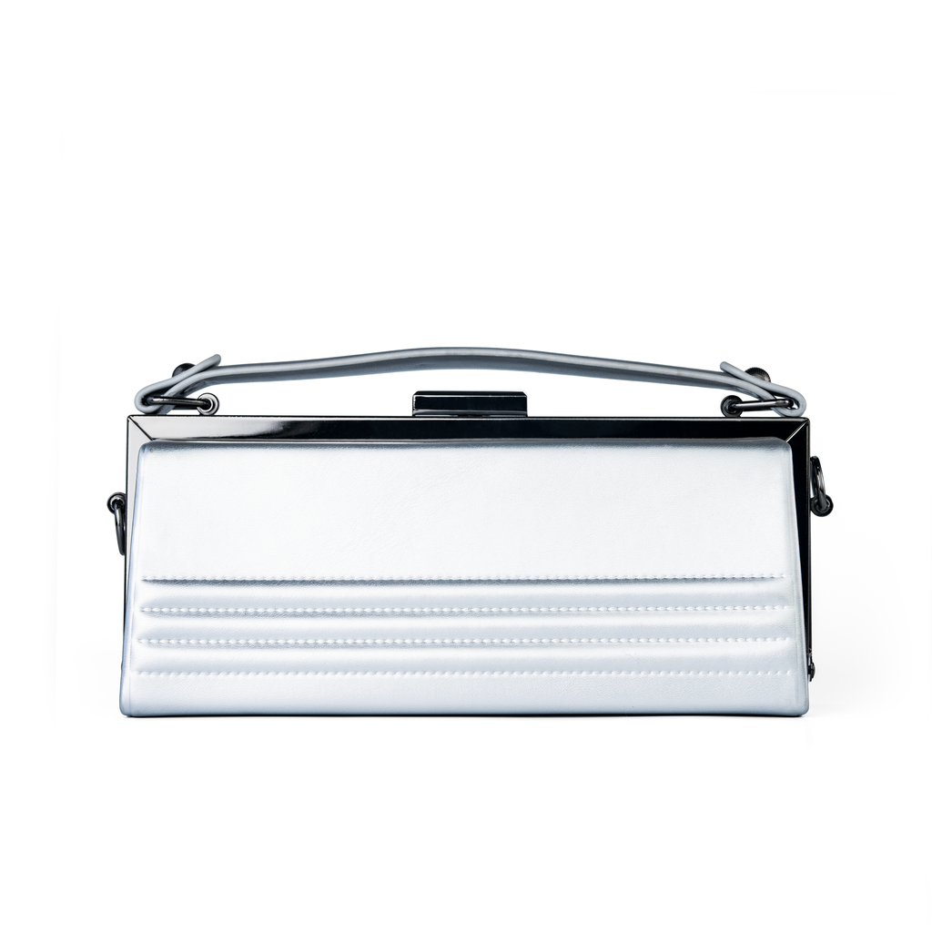 Top Handle Pleated Bag