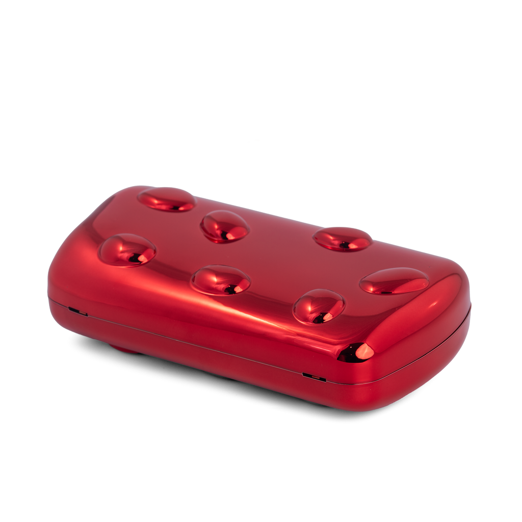 Glossy Luxury Jewel Clutch Bag