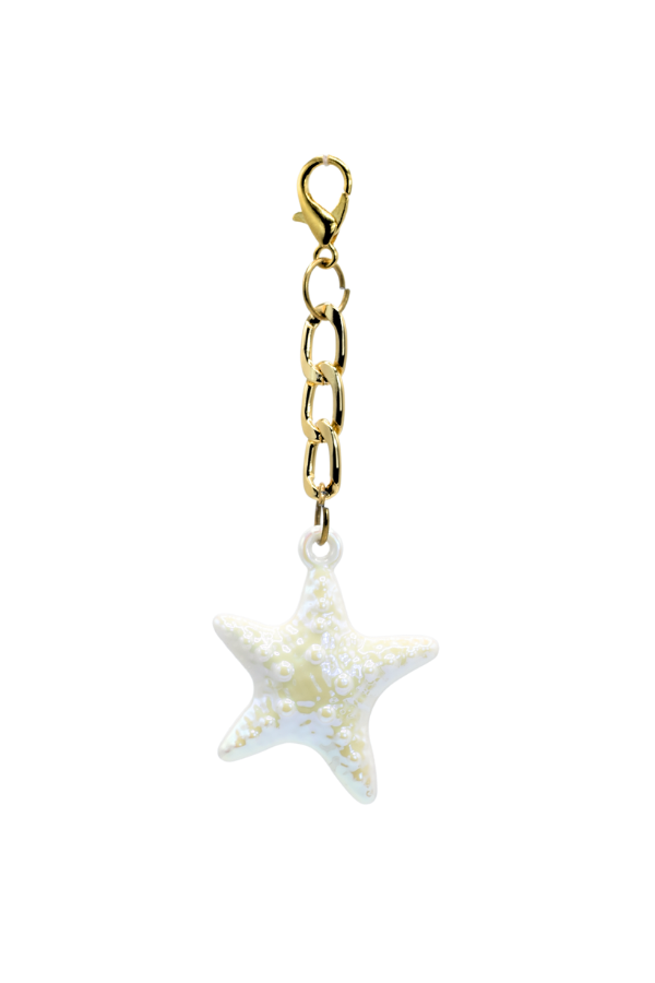 Glossy Starfish Charm