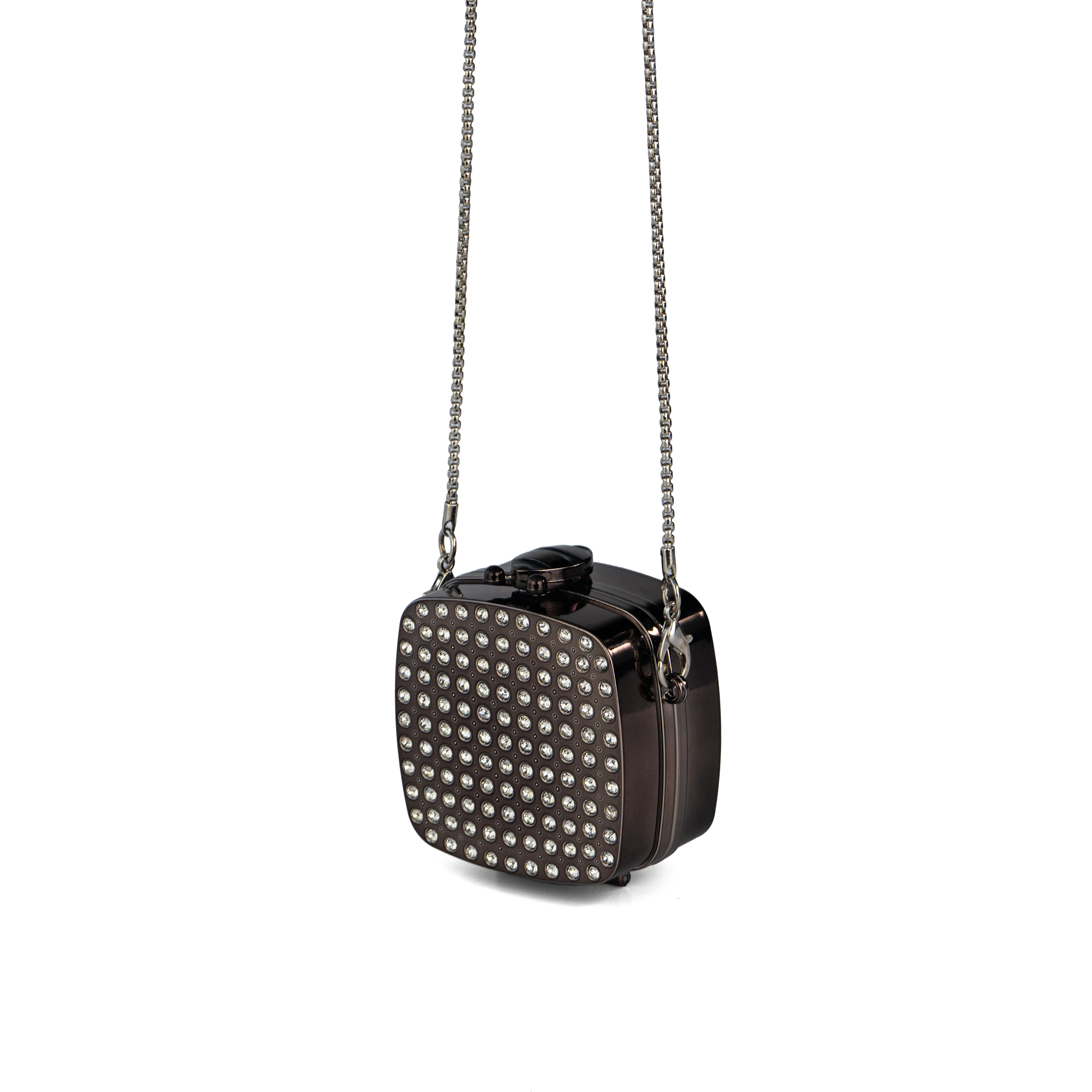 Mini Rhinestone Clutch Bag