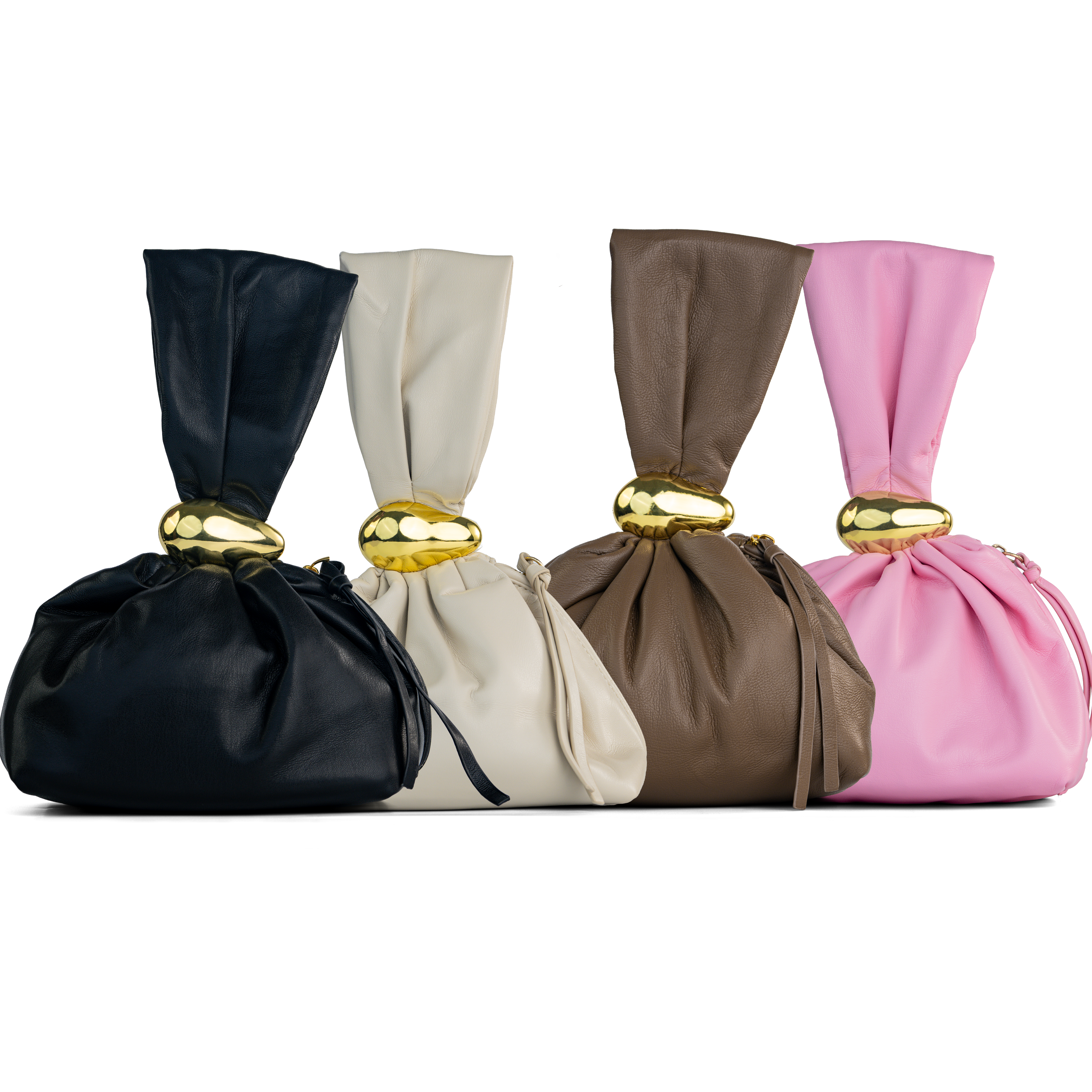 Wristlet Faux Leather Bag