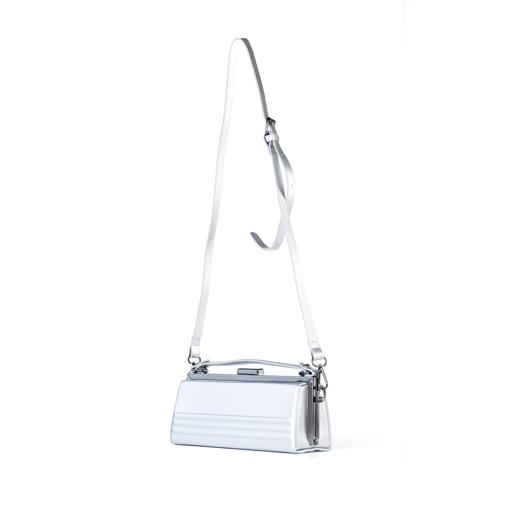 Top Handle Pleated Bag