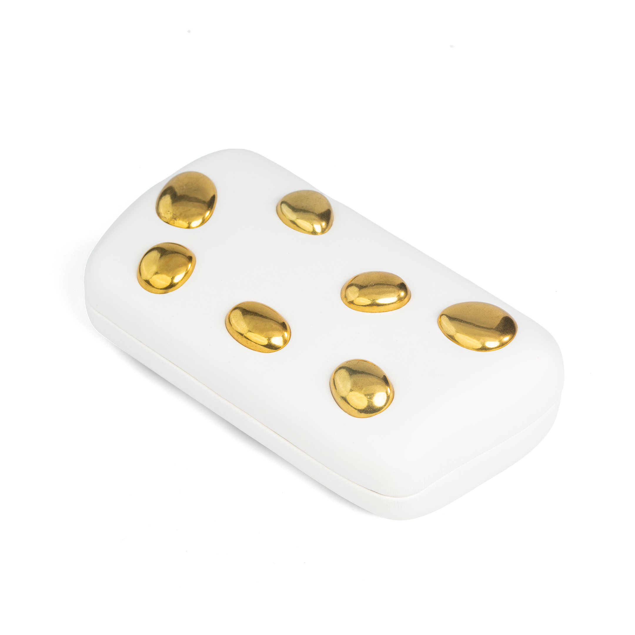 Matte Luxury Jewel Clutch Bag