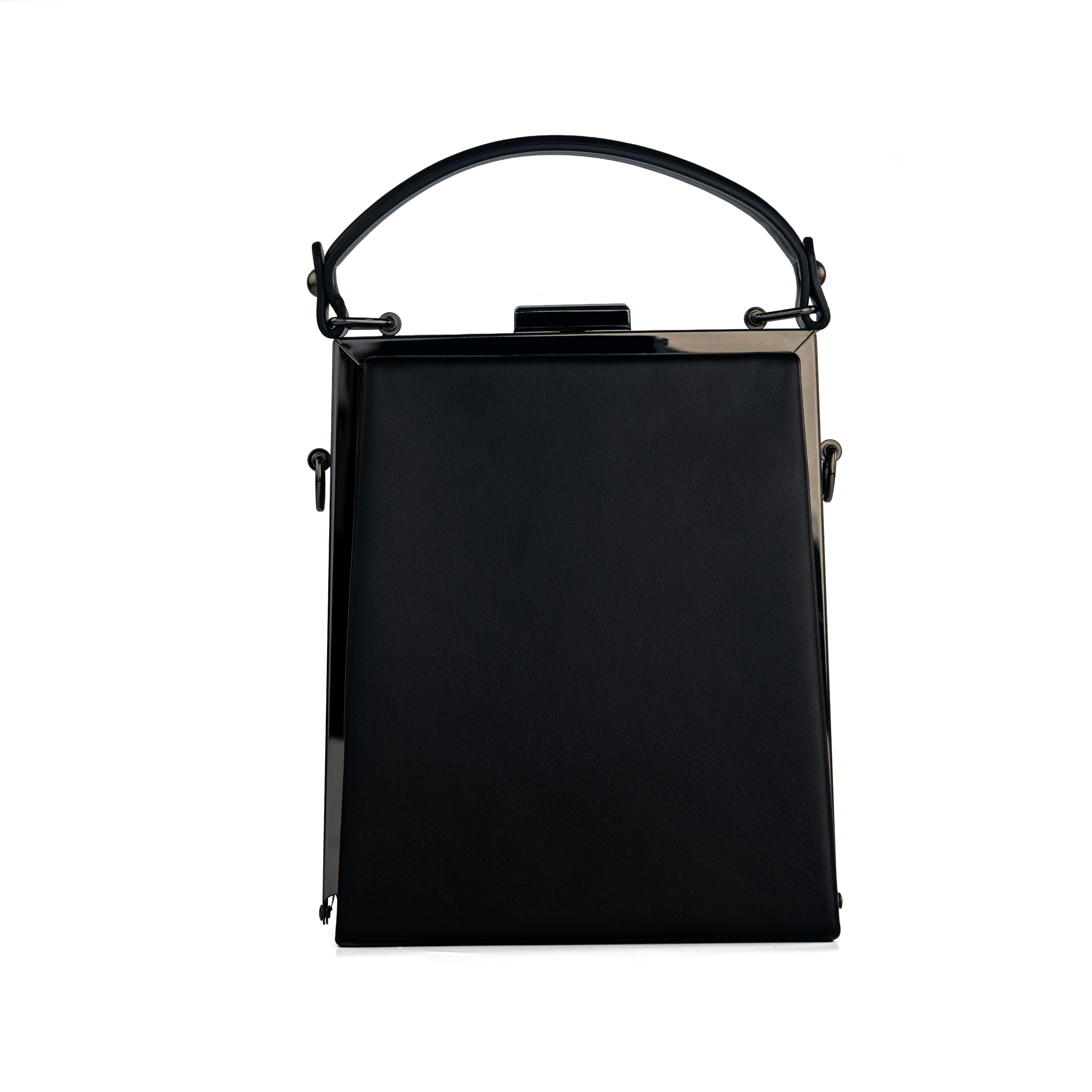 Top Handle Pyramid Bag