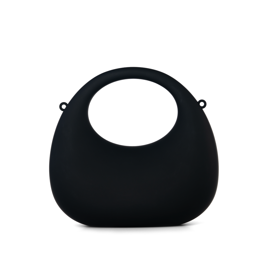 Mini Matte Crescent Clutch Bag
