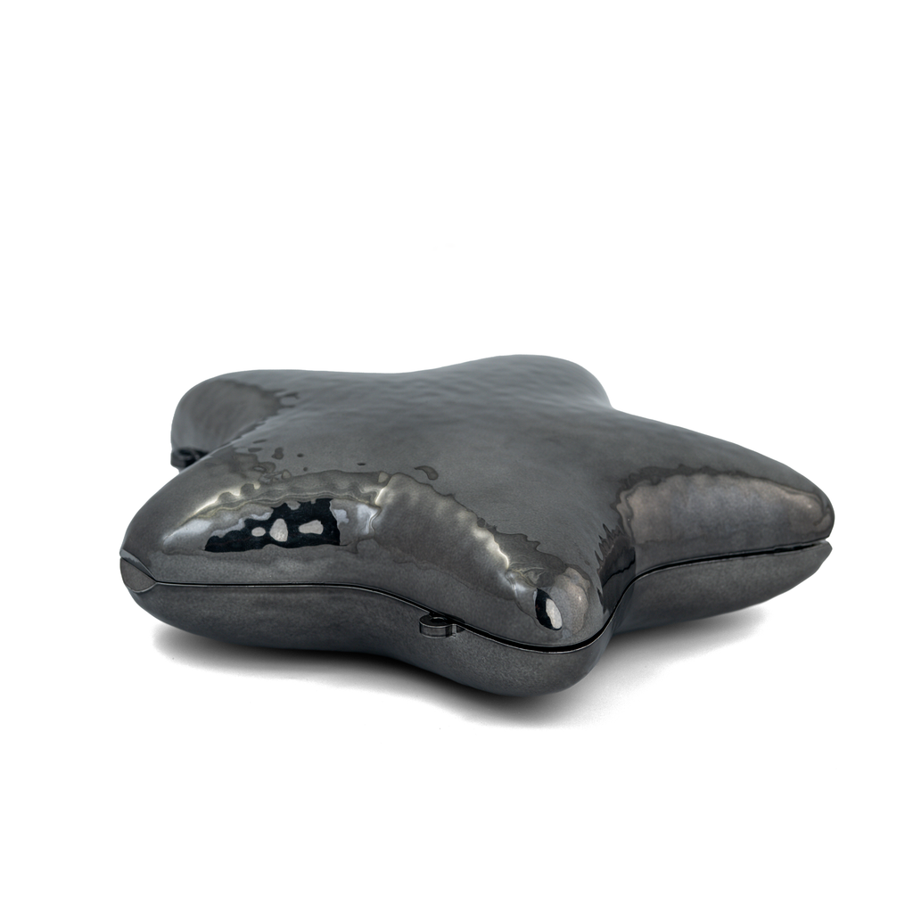 Metallic Starry Clutch Bag