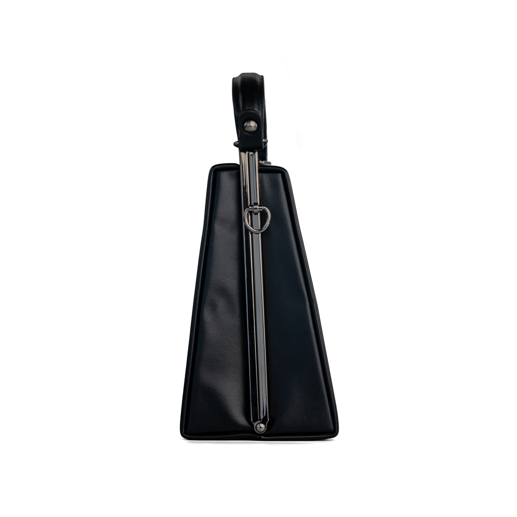 Top Handle Pyramid Bag