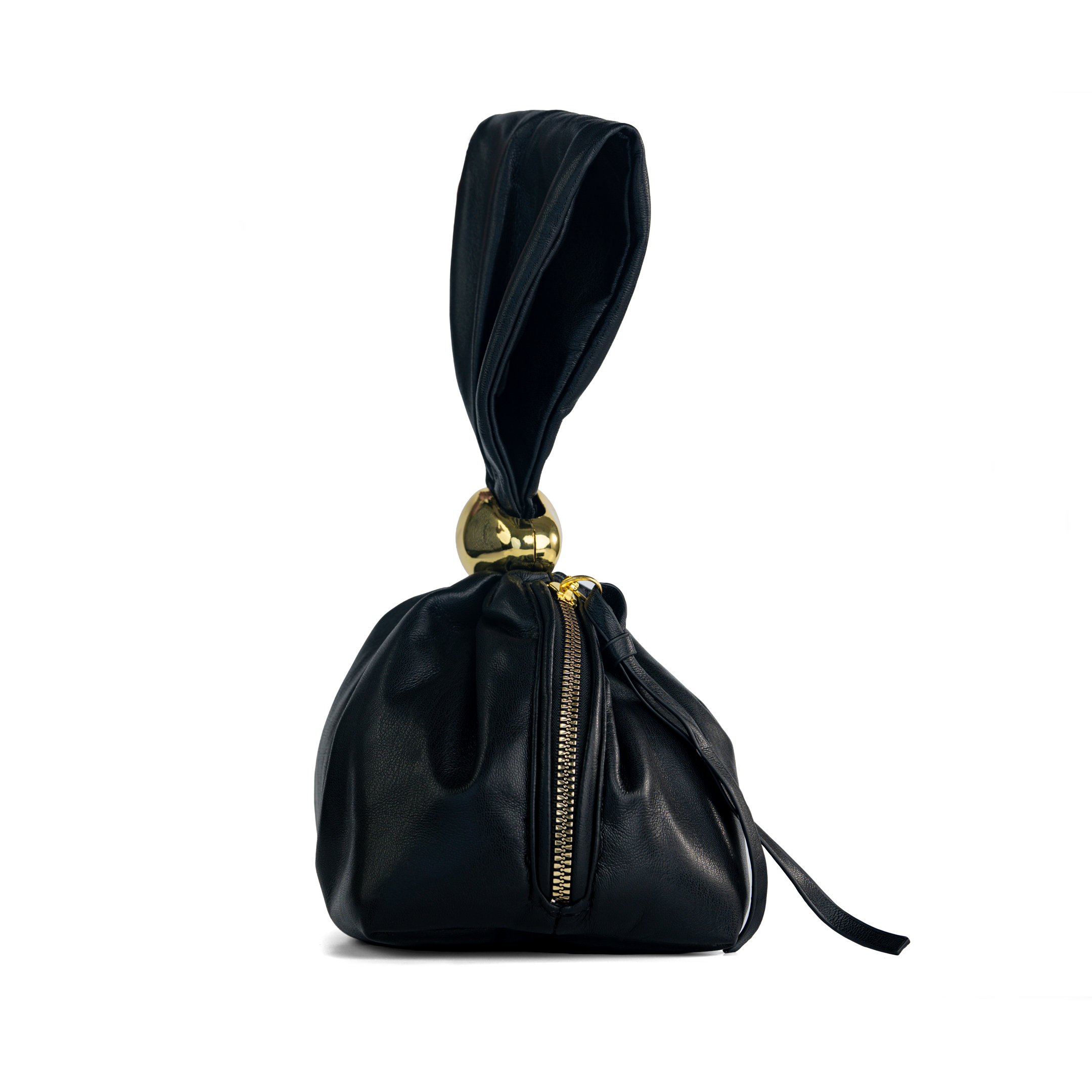 Wristlet Faux Leather Bag
