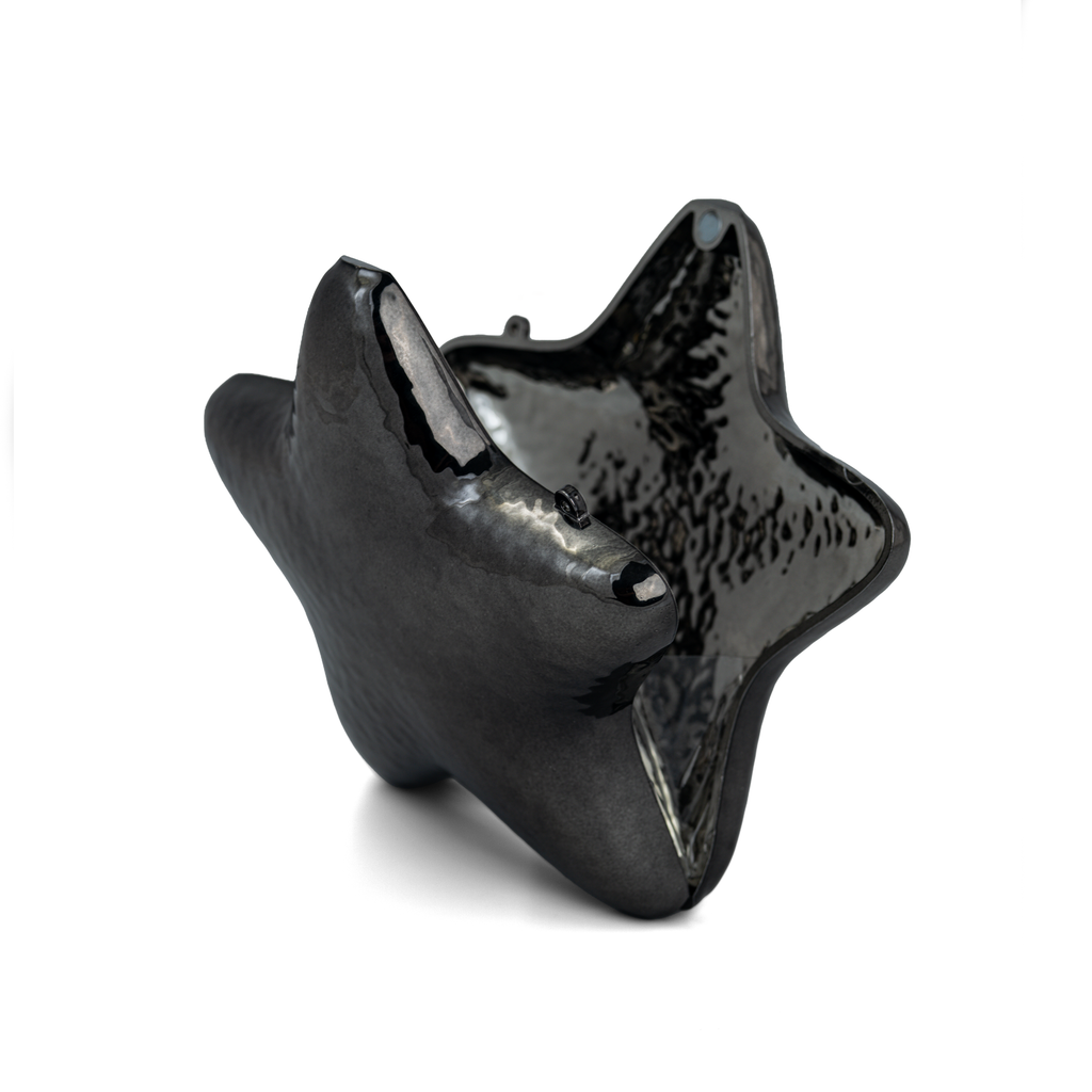 Metallic Starry Clutch Bag