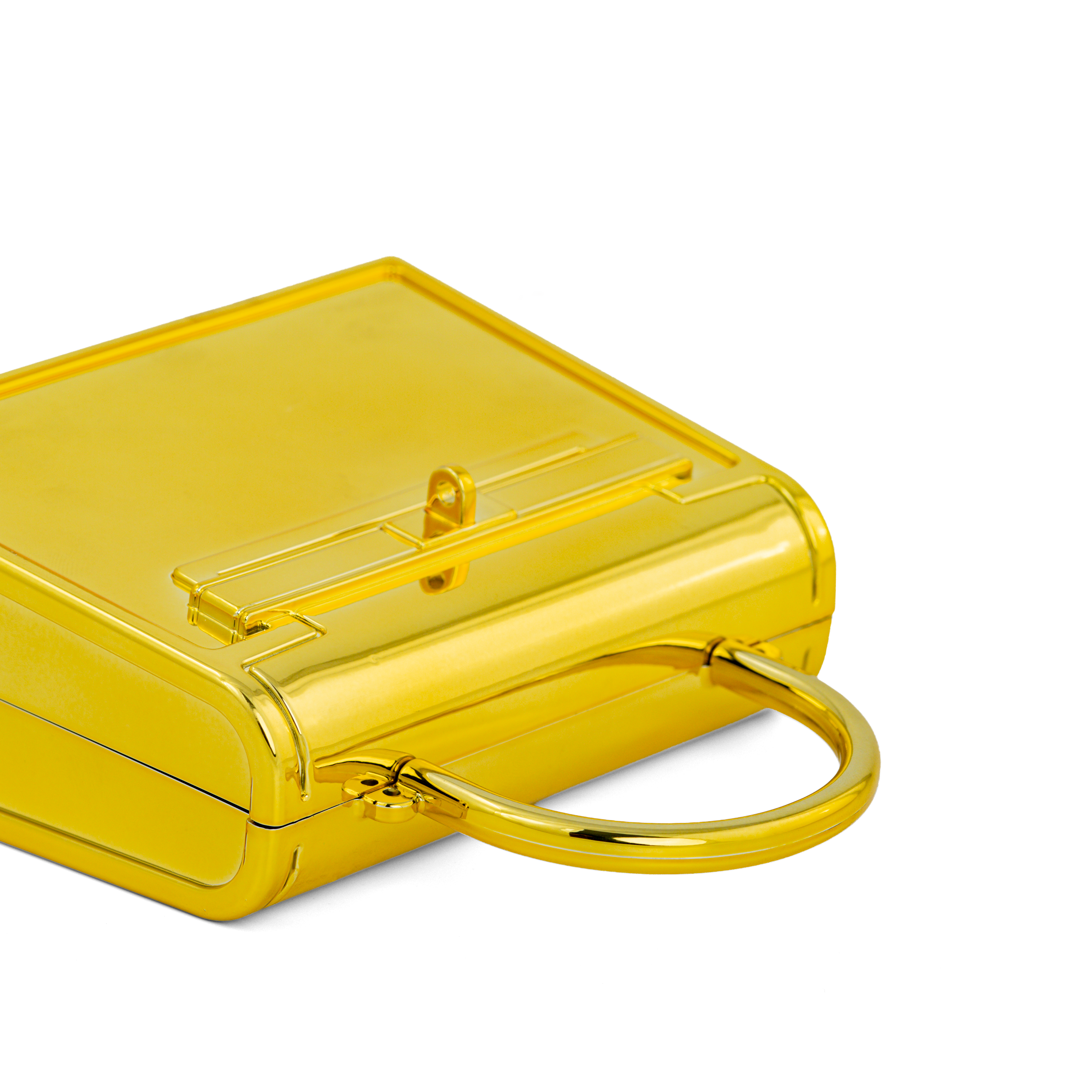 Mini Glossy Quartz Clutch Bag
