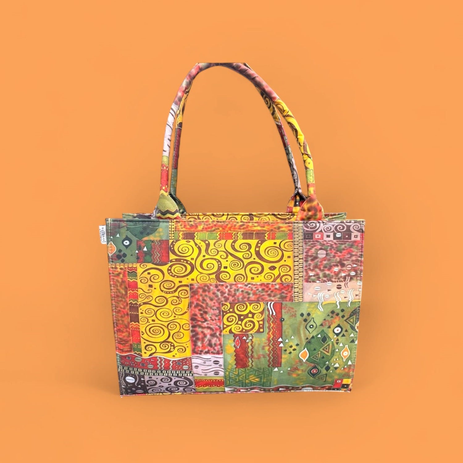 Mosaic Canvas Tote Bag (CT-24)
