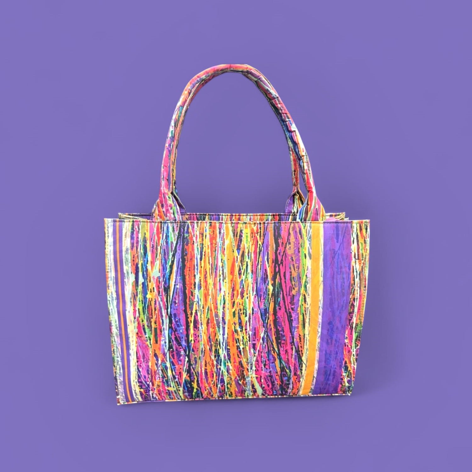 sTOTEio Color Splash Canvas Tote Bag (CT-10)