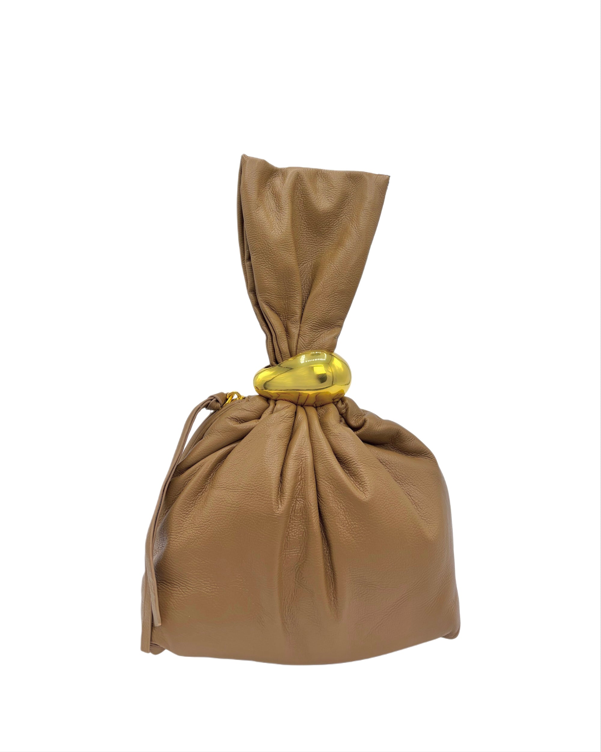 Wristlet Faux Leather Bag