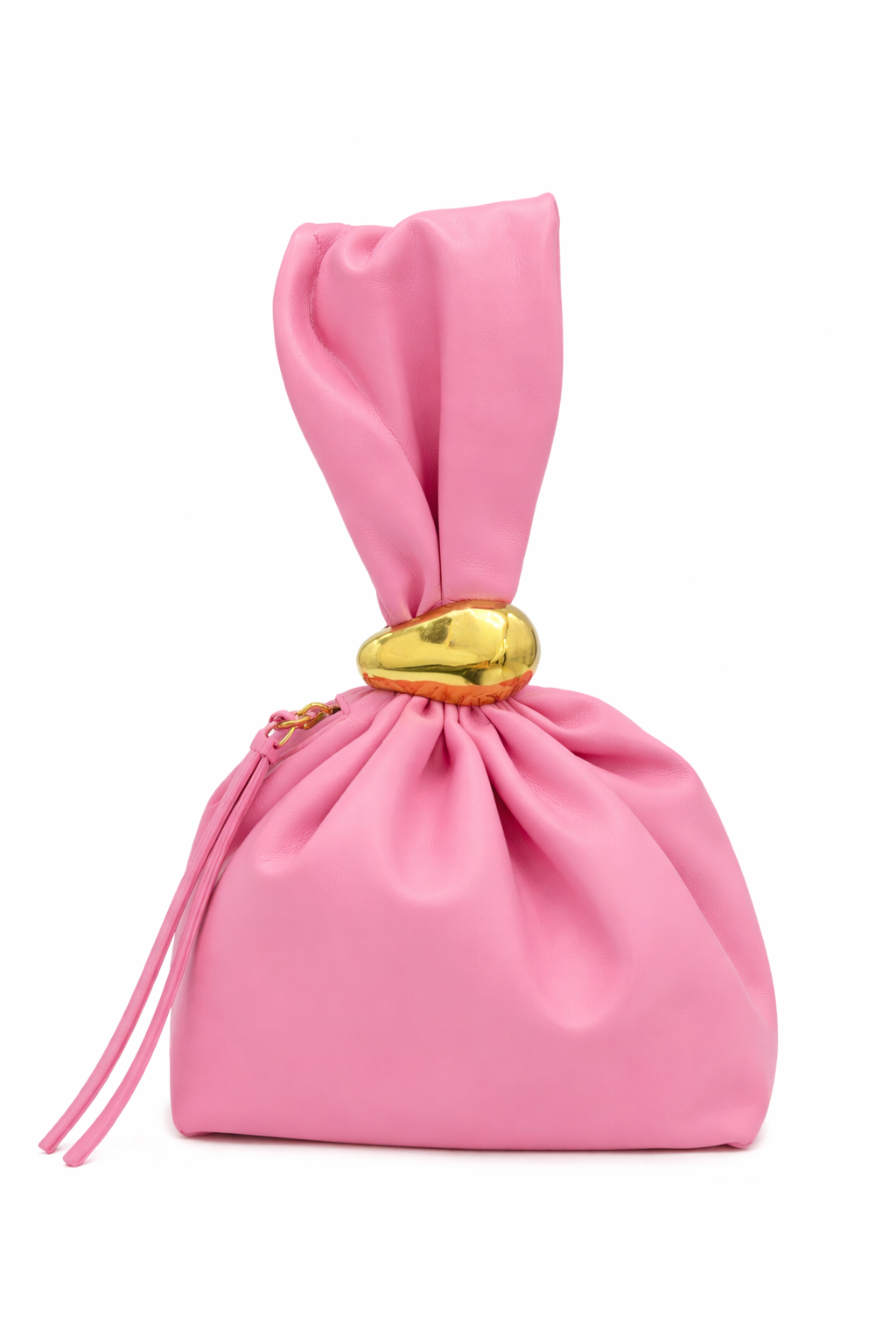 Wristlet Faux Leather Bag