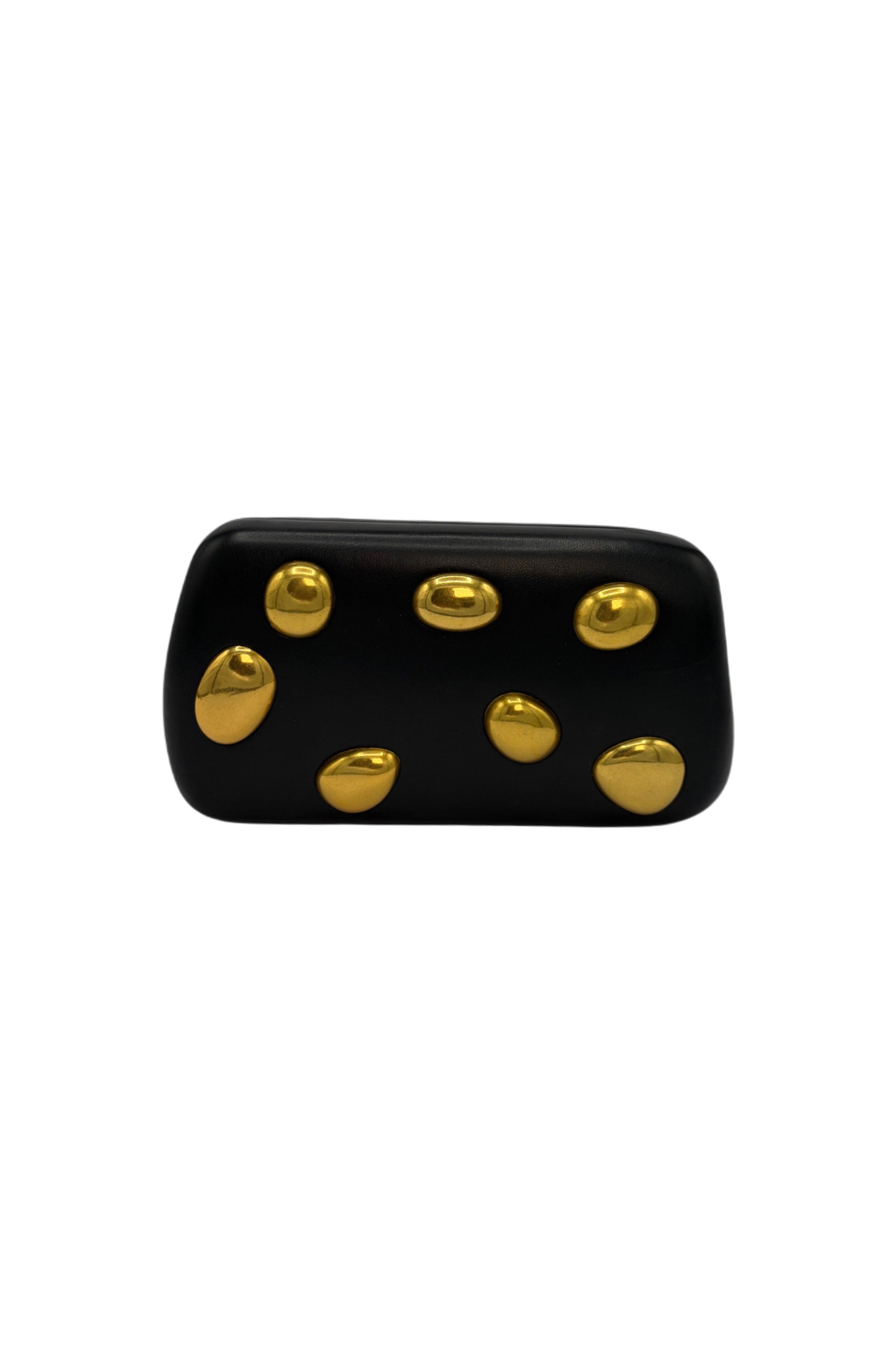 Matte Luxury Jewel Clutch Bag