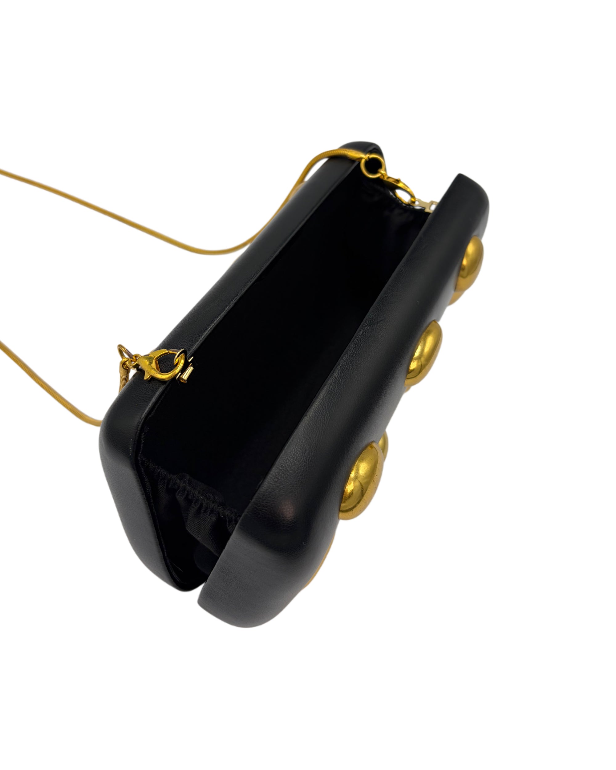 Matte Luxury Jewel Clutch Bag