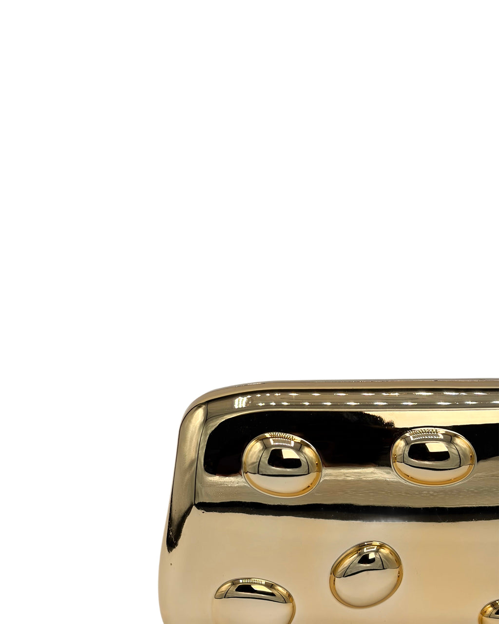 Glossy Luxury Jewel Clutch Bag