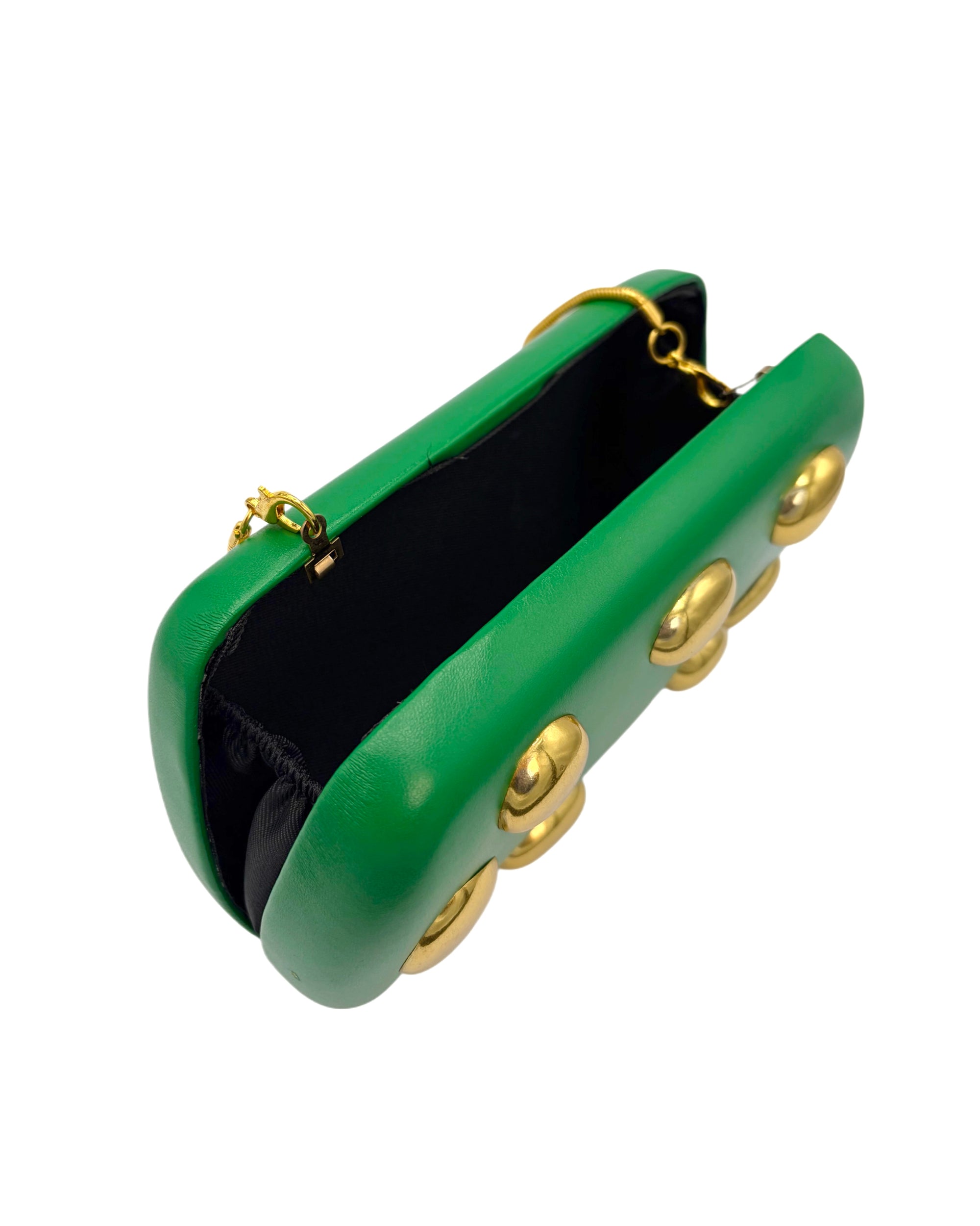 Matte Luxury Jewel Clutch Bag