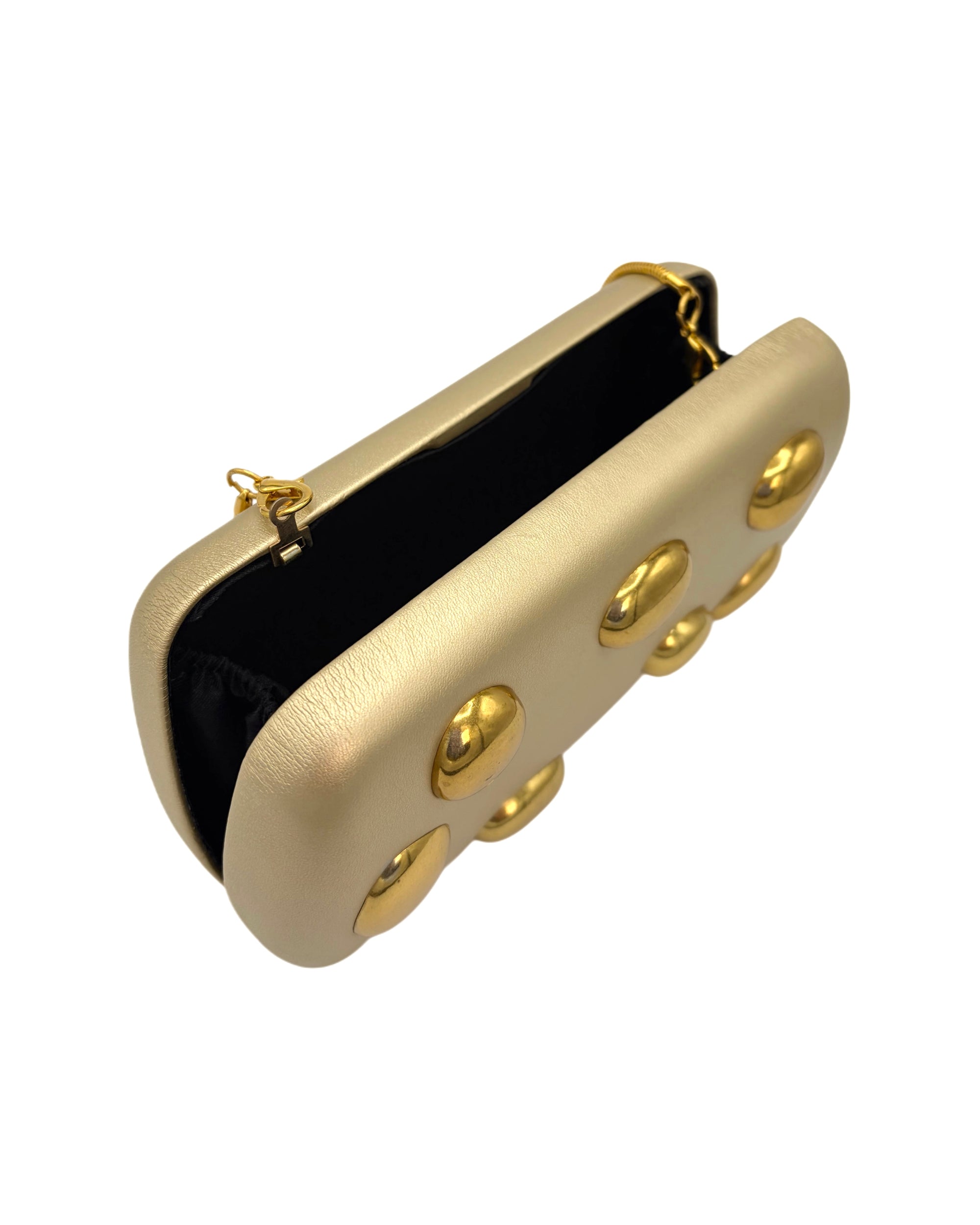 Matte Luxury Jewel Clutch Bag